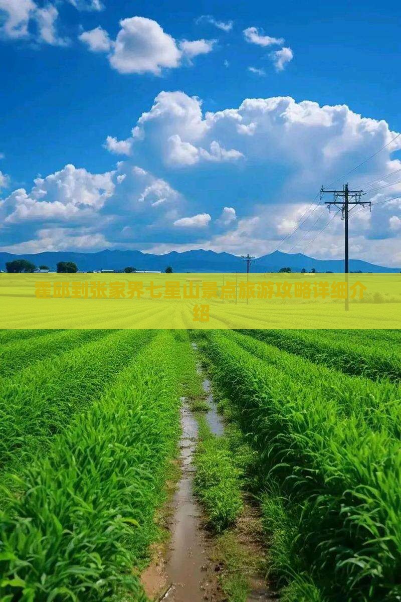 霍邱到张家界七星山景点旅游攻略详细介绍