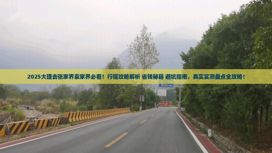 大理去张家界袁家界旅行社