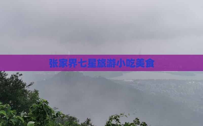 普洱到张家界七星山旅游小吃