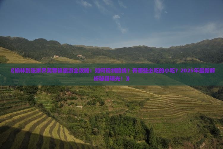 榆林到张家界芙蓉镇旅游小吃