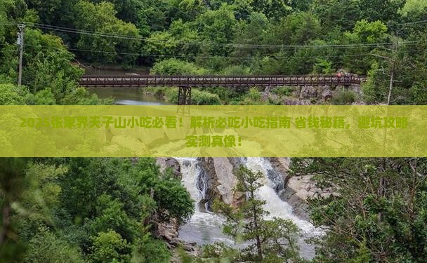 七月到张家界天子山旅游小吃