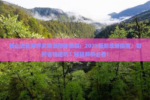 鞍山去张家界武陵源团体旅游