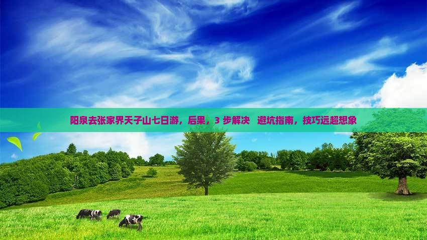 阳泉去张家界天子山七日游