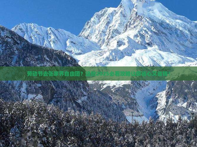 劳动节到张家界自由团 劳动节到张家界自由团