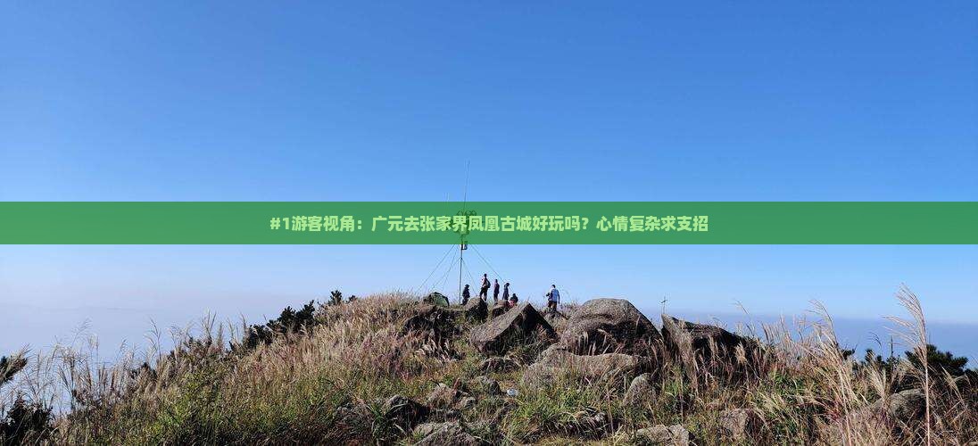 #1游客视角：广元去张家界凤凰古城好玩吗？心情复杂求支招