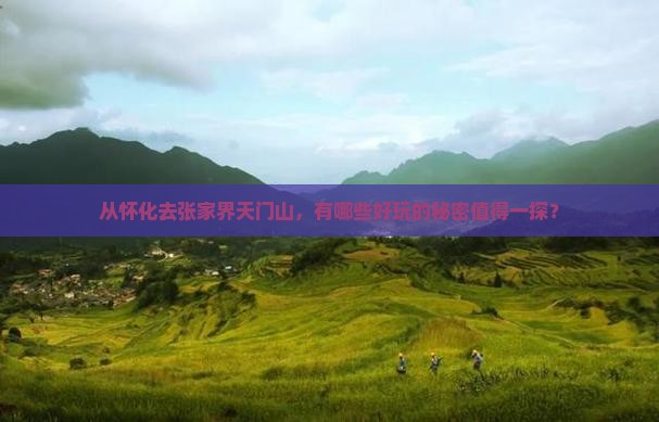 怀化到张家界天门山哪里玩