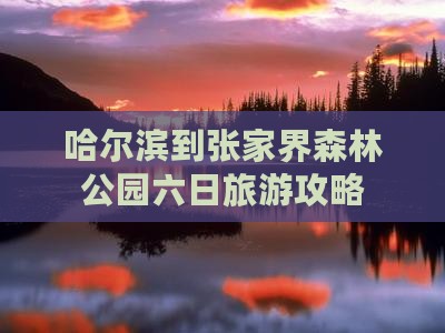 哈尔滨到张家界森林公园六日游