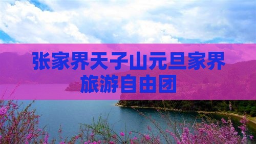 元旦到张家界天子山自由团