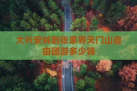 大兴安岭到张家界天门山自由团