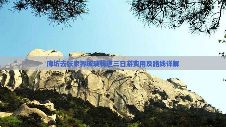 廊坊去张家界玻璃栈道三日游费用及路线详解