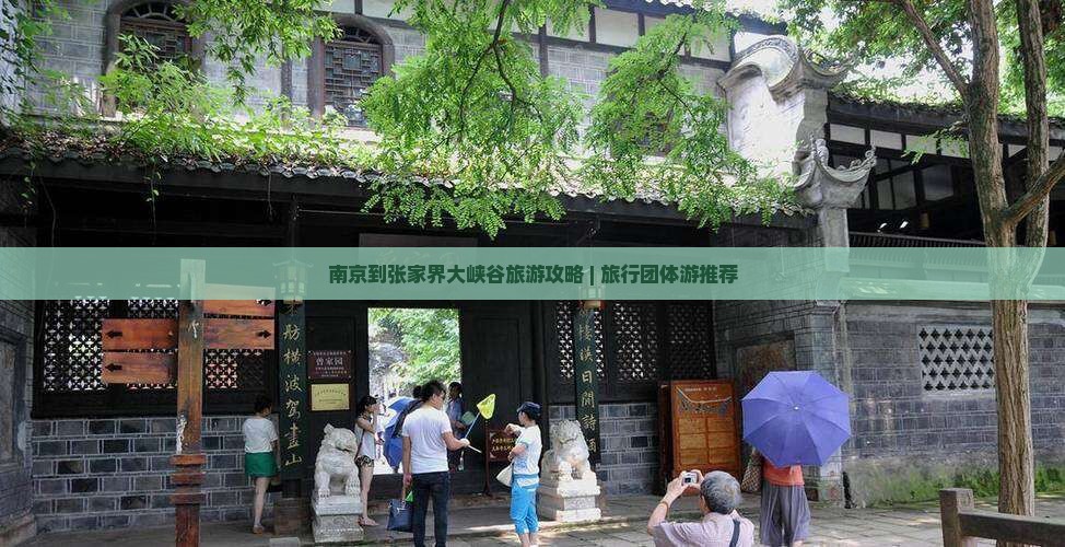 南京去张家界大峡谷团体旅游
