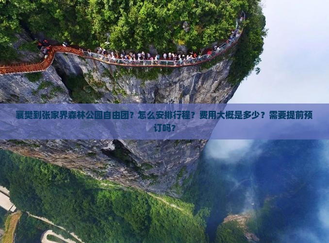 襄樊到张家界森林公园自由团