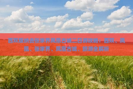西双版纳去张家界凤凰古城二日游