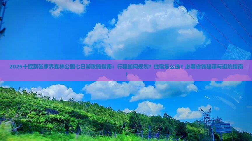 十堰到张家界森林公园七日游