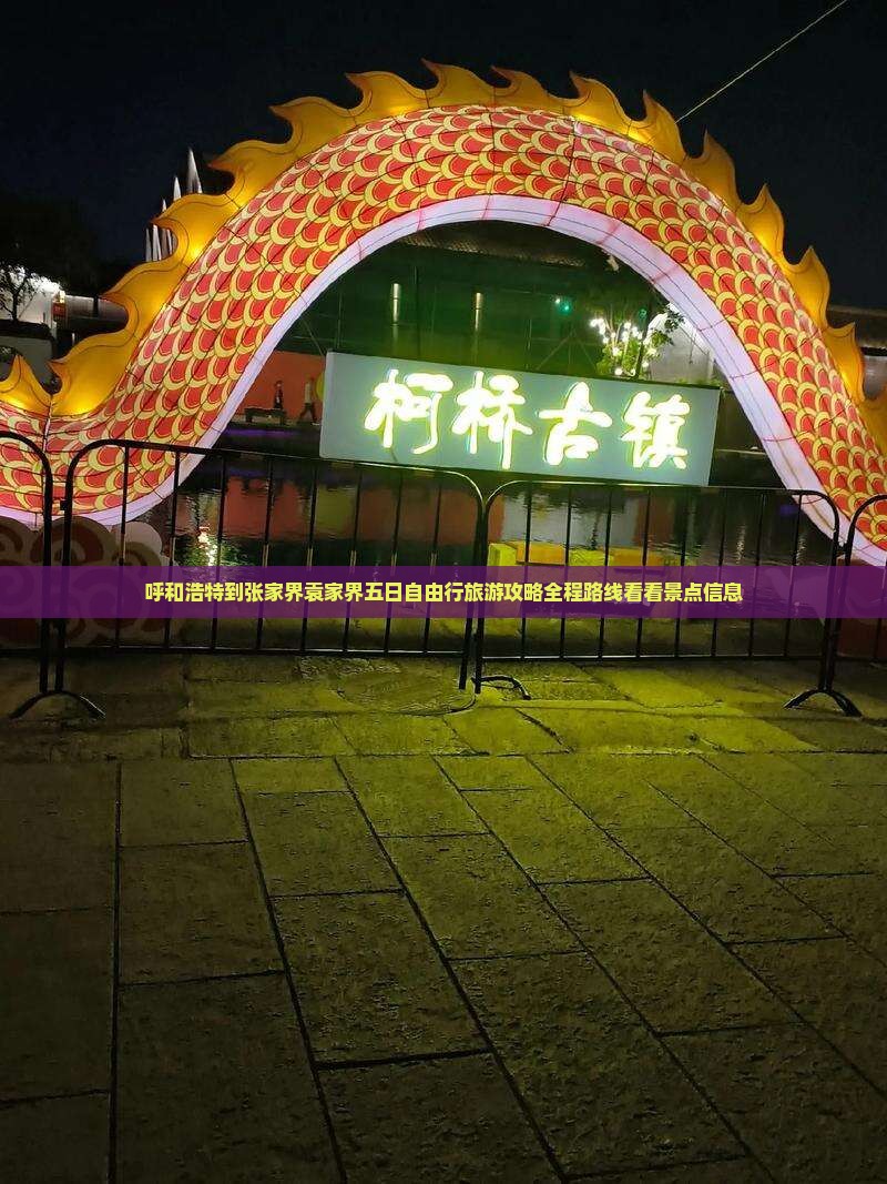 呼和浩特到张家界袁家界五日自由行旅游攻略全程路线看看景点信息