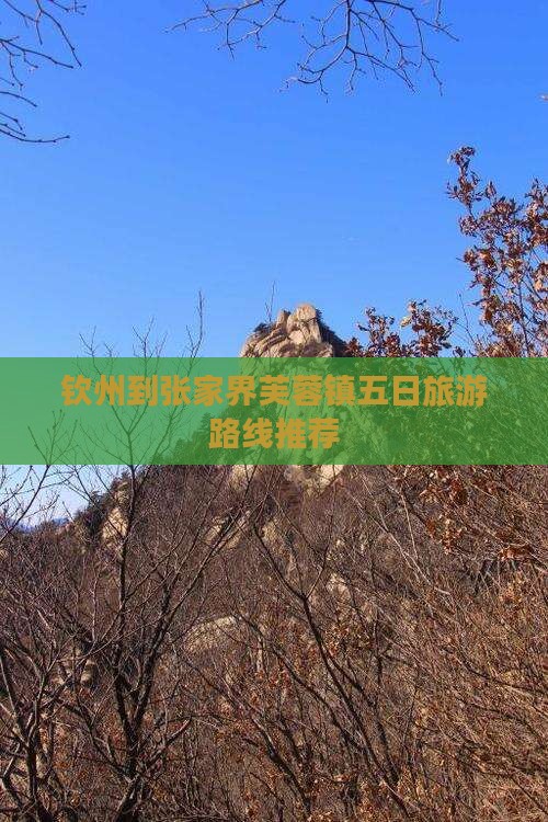 钦州到张家界芙蓉镇五日旅游路线推荐