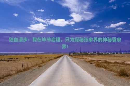 毕节去张家界袁家界个人游