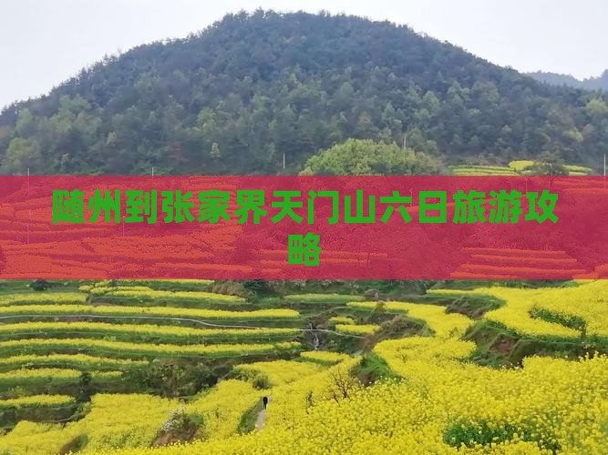 随州到张家界天门山六日游