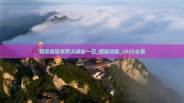 阳泉去张家界大峡谷一日