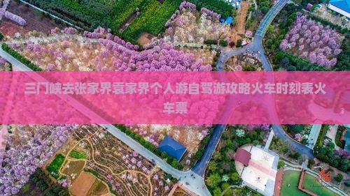 三门峡去张家界袁家界个人游