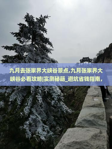 九月去张家界大峡谷景点