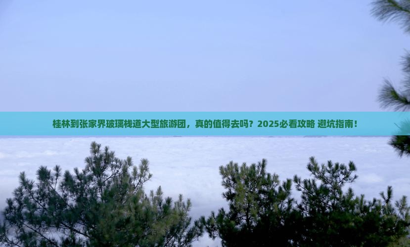 桂林到张家界玻璃栈道大型旅游团