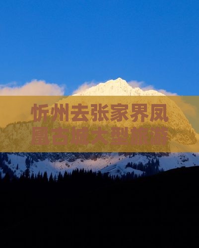 忻州去张家界凤凰古城大型旅游团