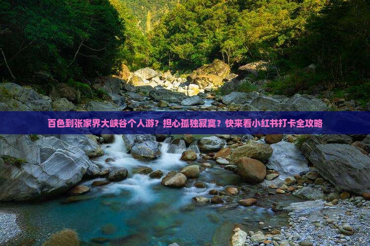百色到张家界大峡谷个人游