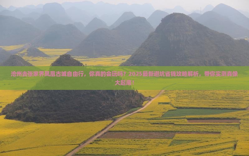 沧州去张家界凤凰古城自由行