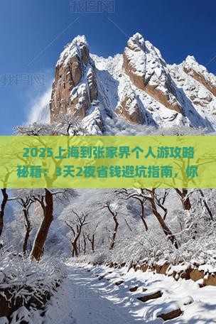上海到张家界个人游