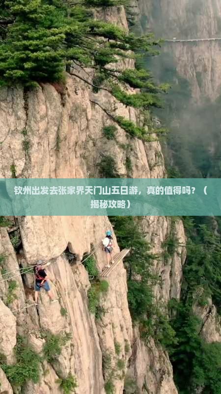 钦州去张家界天门山五日游