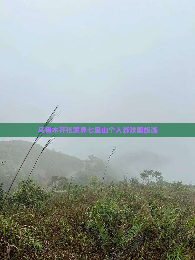 乌鲁木齐去张家界七星山个人游