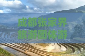 成都到张家界武陵源团体旅游