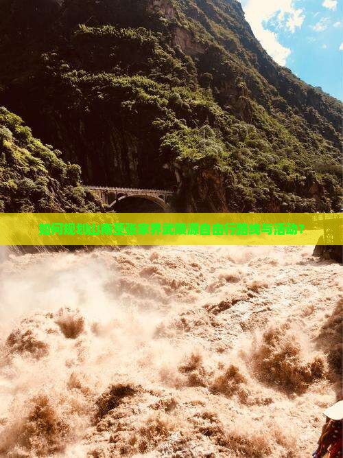 山南去张家界武陵源自由团