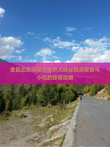 金昌到张家界大峡谷旅游小吃