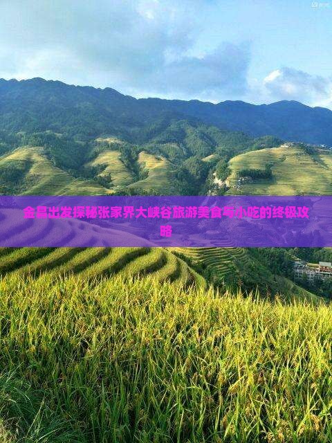 金昌到张家界大峡谷旅游小吃