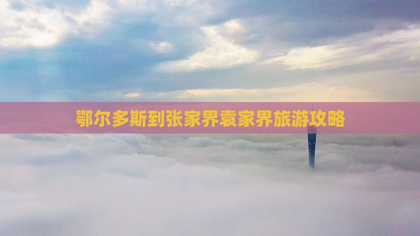 鄂尔多斯去张家界袁家界大型旅游团