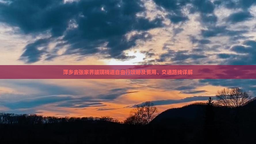 萍乡去张家界玻璃栈道自由行