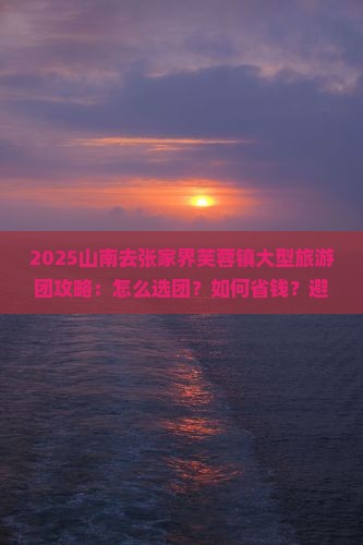 山南去张家界芙蓉镇大型旅游团