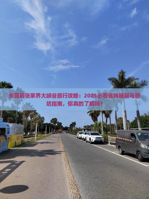 东莞到张家界大峡谷旅行社