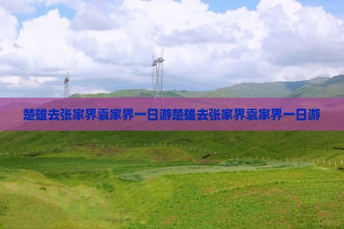 楚雄去张家界袁家界一日