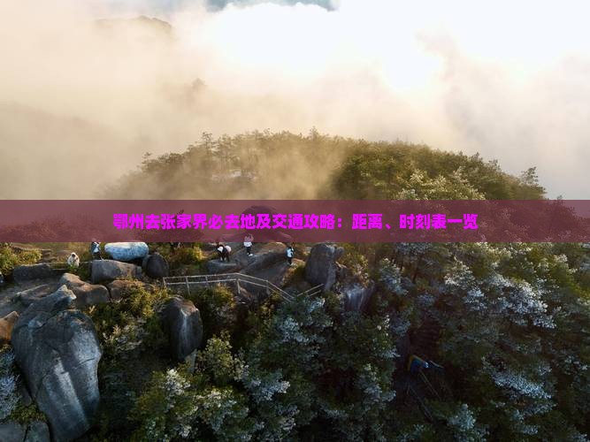 鄂州去张家界必去地及交通攻略：距离、时刻表一览