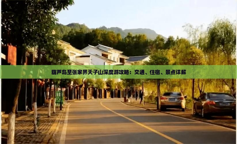 葫芦岛至张家界天子山深度游攻略：交通、住宿、景点详解