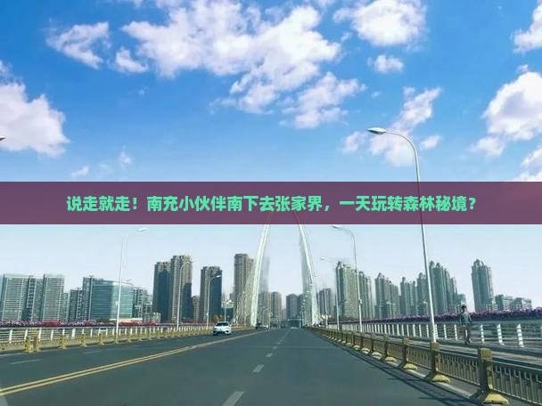 南充去张家界森林公园一日