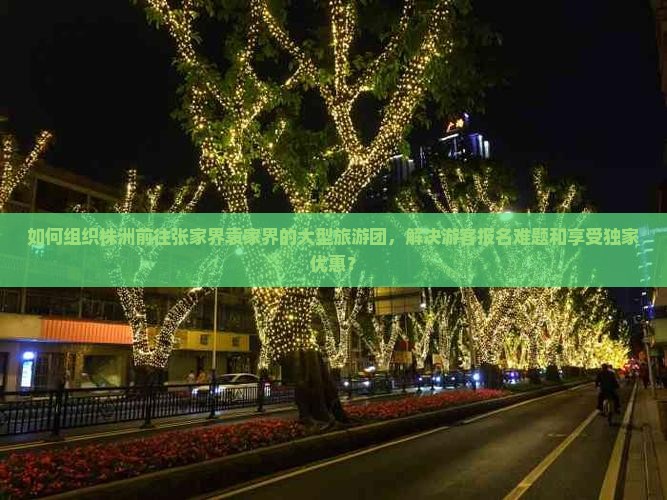 株洲去张家界袁家界大型旅游团