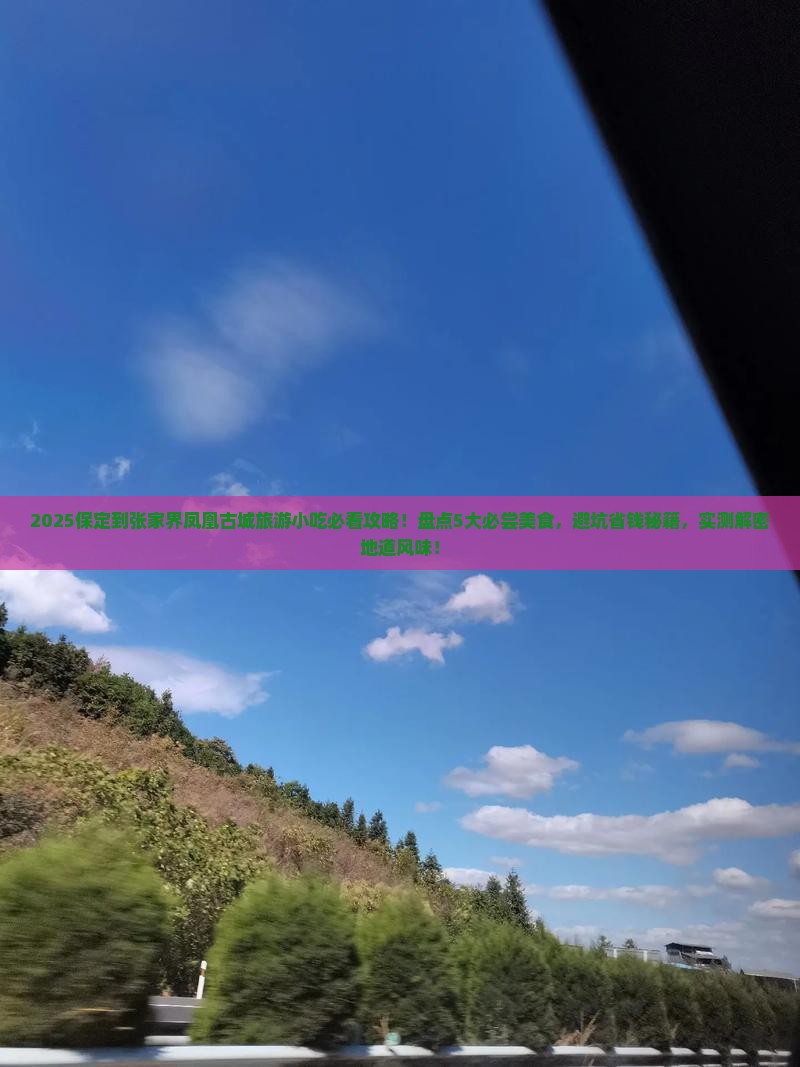 保定到张家界凤凰古城旅游小吃