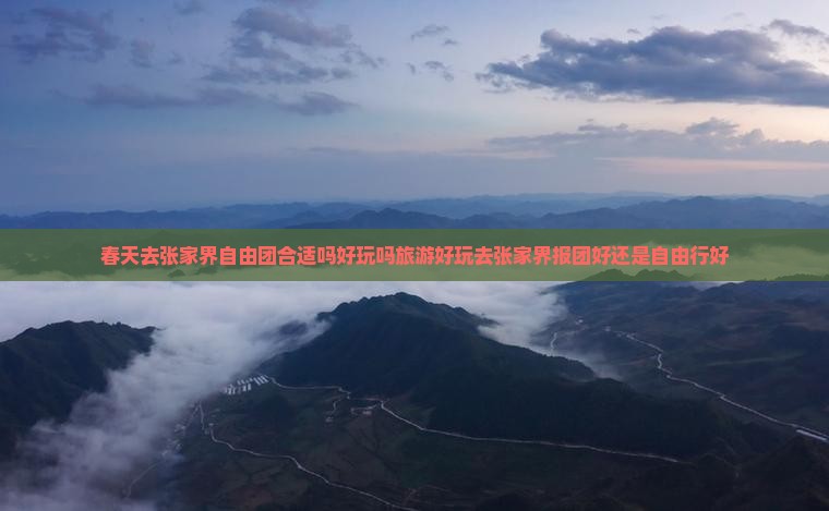 春天去张家界自由团