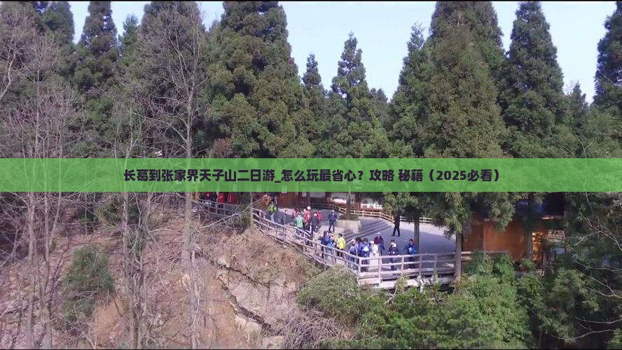 长葛到张家界天子山二日游