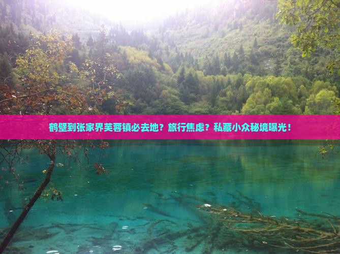 鹤壁到张家界芙蓉镇必去地