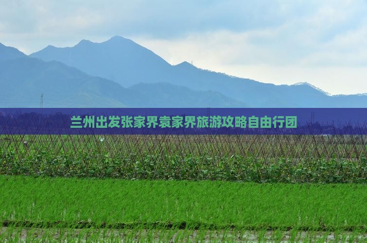 兰州到张家界袁家界自由团 兰州到张家界袁家界自由团
